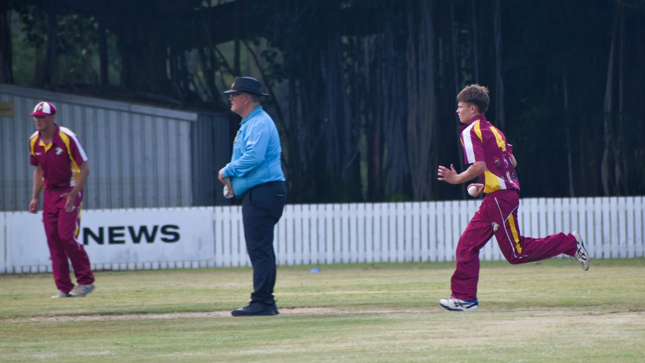 Central Queensland Cricket Championships, senior men, Gladstone versus Central Highlands, Rockhampton Cricket Grounds, on February 22, 2025.