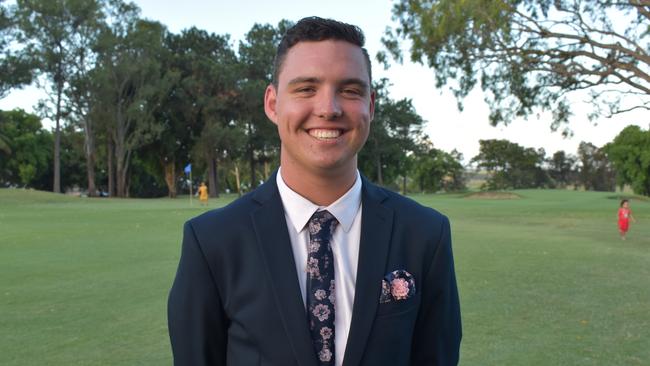 Mitchel Falzon at the Pioneer State High School formal at the Mackay Golf Course on Friday November 20. Picture: Zizi Averill