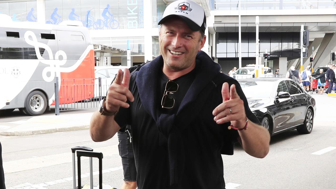 Karl Stefanovic arrives in Sydney.