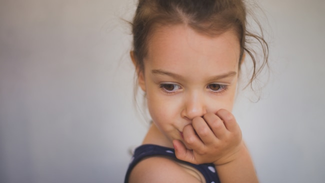 Children can show their anxiety through big meltdowns. Source: iStock.