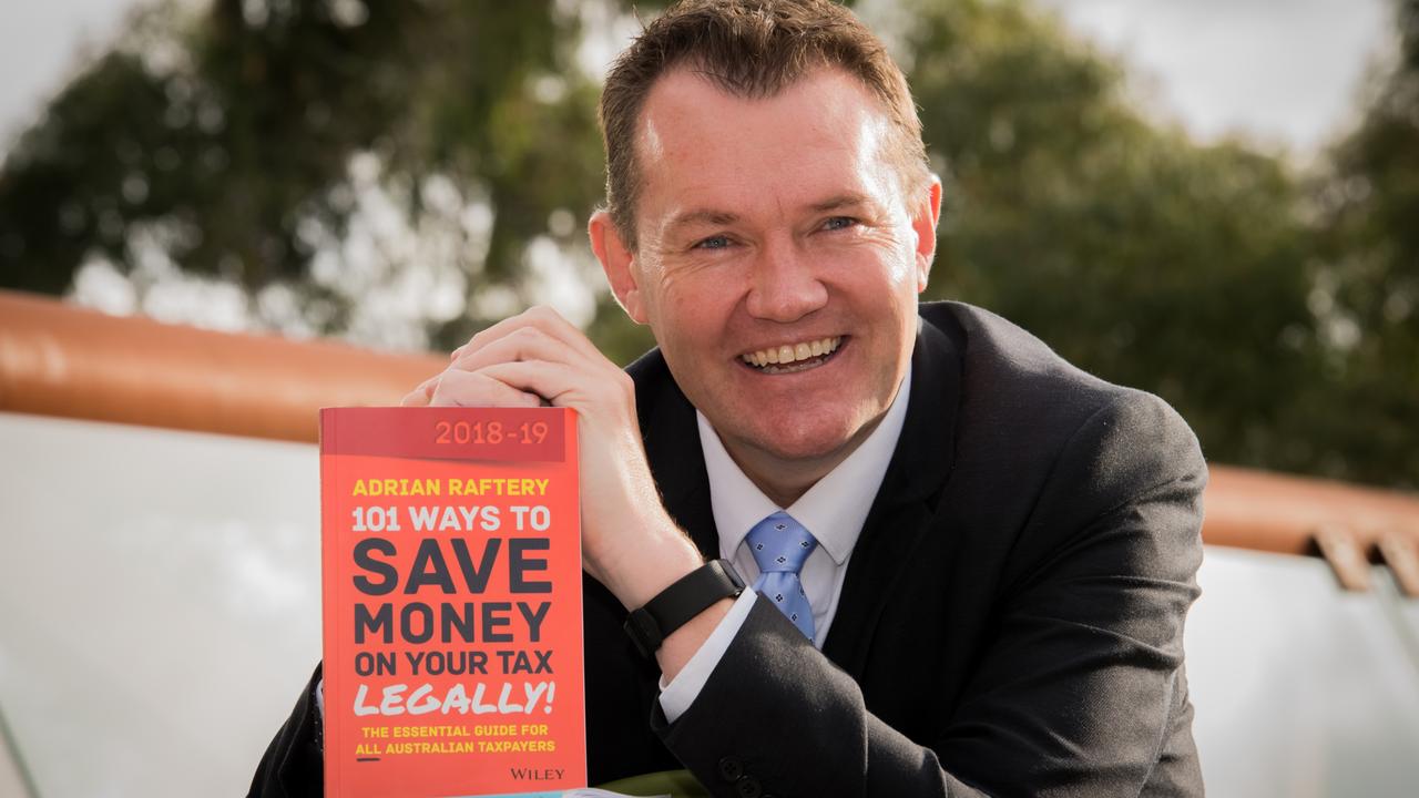 Author and chartered accountant Adrian Raftery says advice is crucial. Picture: Simon Fox