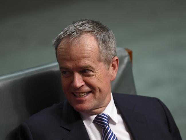 Bill Shorten announced the class action into robodebts. Picture: Lukas Coch