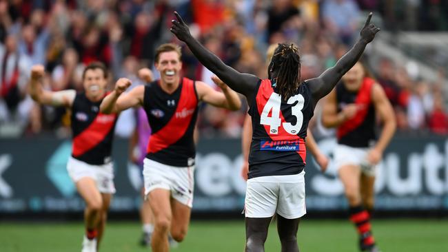 The Bombers got off to a great start. Picture: Quinn Rooney/Getty Images