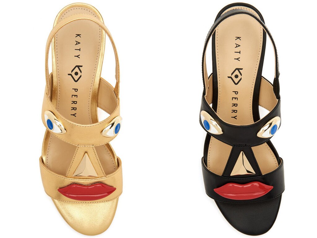 Katy’s Ora Face Block Heel Sandals. Picture: Supplied