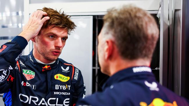 Verstappen’s struggles have continued. (Photo by Mark Thompson/Getty Images)