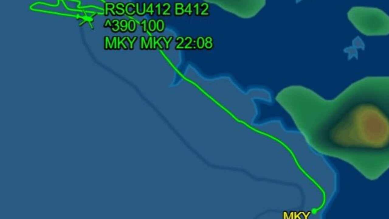 The flight was due to land at Lakeside Airpark at 5pm. Picture: FlightAware