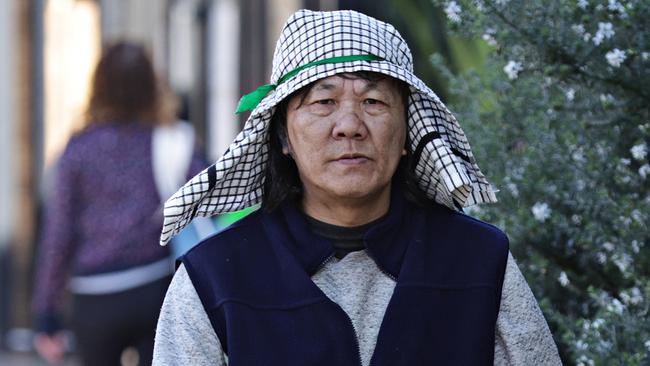 SYDNEY,  AUSTRALIA, NewsWire Photos. AUGUST 9, 2023. Tom Quach the man who allegedly stole an ibis from a public park before tying the native bird up by its feet to dry it out before cooking it, arriving at Waverley Local Court. Picture: NCA NewsWire/ Adam Yip