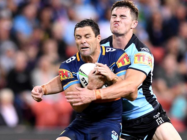Gordon in action for the Titans. Picture: Bradley Kanaris/Getty Images