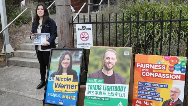 Up to 12 candidates are running in the seat, which is being seen as a test of Mr Pesutto’s leadership. Picture: NCA NewsWire / David Crosling