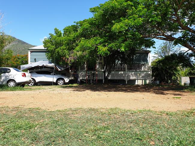 The Mackay Street, Lakes Creek home where police allege a man was attacked with a chair on Thursday, 28 January, 2021.