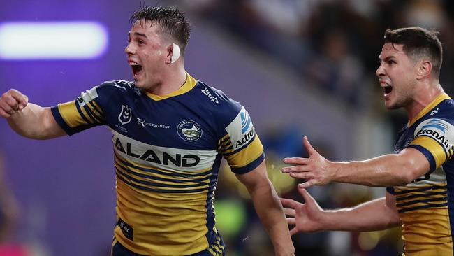 Queensland Origin hooker-in-waiting Reed Mahoney is yet to recommit to the Parramatta Eels beyond this season. Picture: Mark Metcalfe/Getty Images