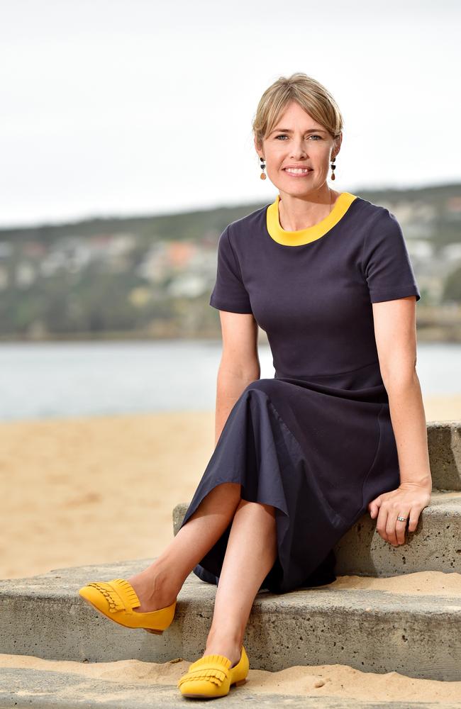 Alice Thompson pictured at Manly Beach. Picture: Troy Snook