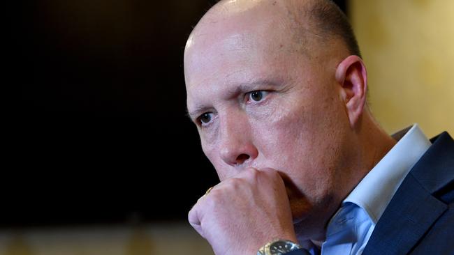 Home Affairs minister Peter Dutton. Picture: AAP