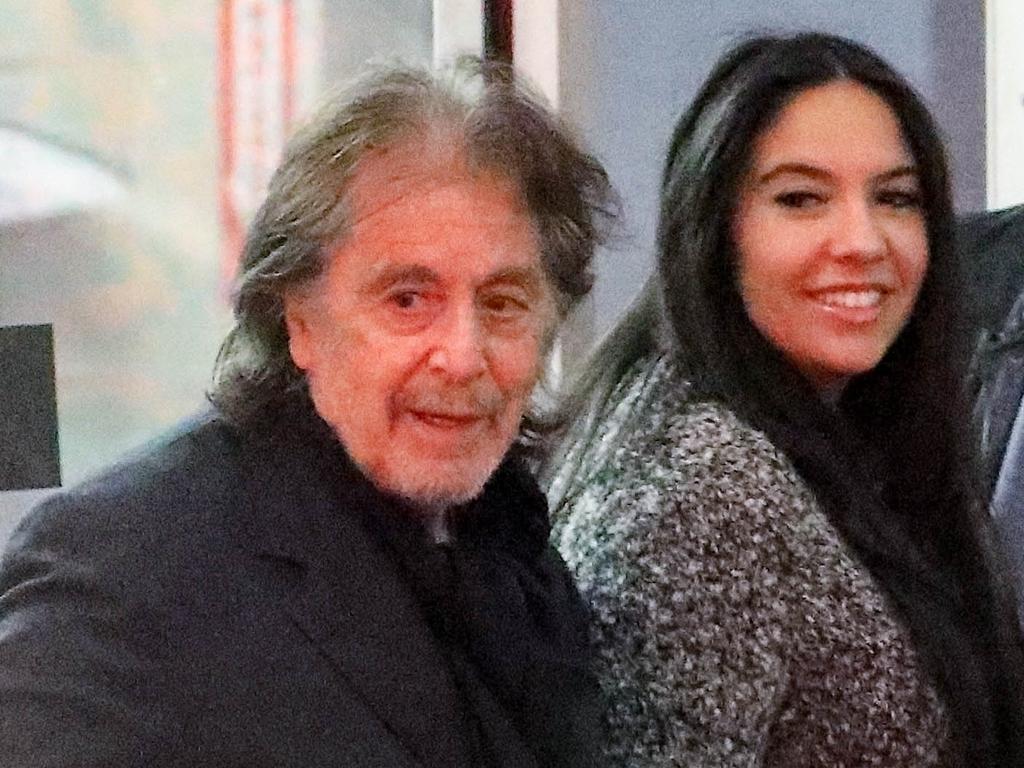 Pacino and Alfallah have come to a custody arrangement regarding their baby son. Picture: The Hollywood JR/Backgrid