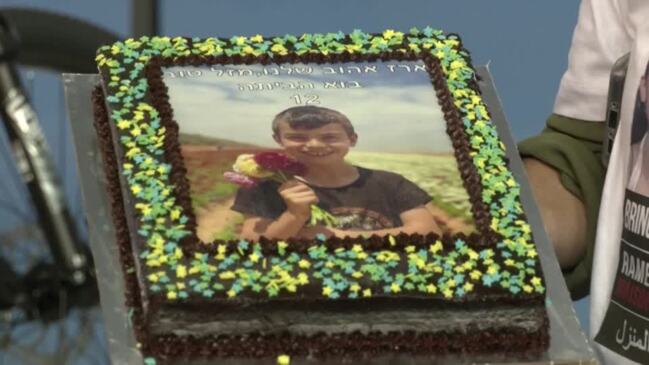 Mother of Hamas hostage marks son's 12th birthday