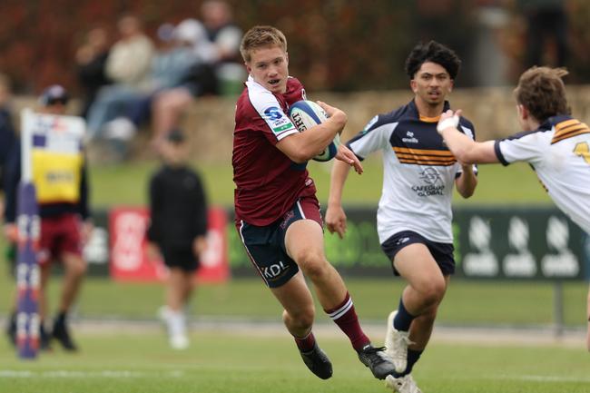 Dylan Terblanche. ACT Brumbies vs. QLD U16s, Saturday, 5 October 2024, Photo Credit: Greg Collis / CBR Sports Photography.