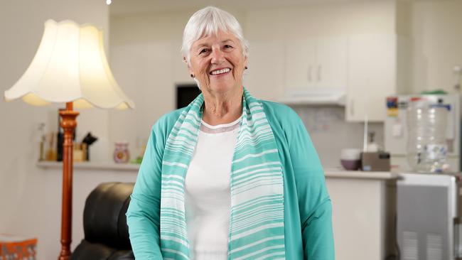 Shirley Bouffier, 81, at her Campbelltown home. She believes she stands to lose $1700 under the Shorten plan. Picture: Jonathan Ng