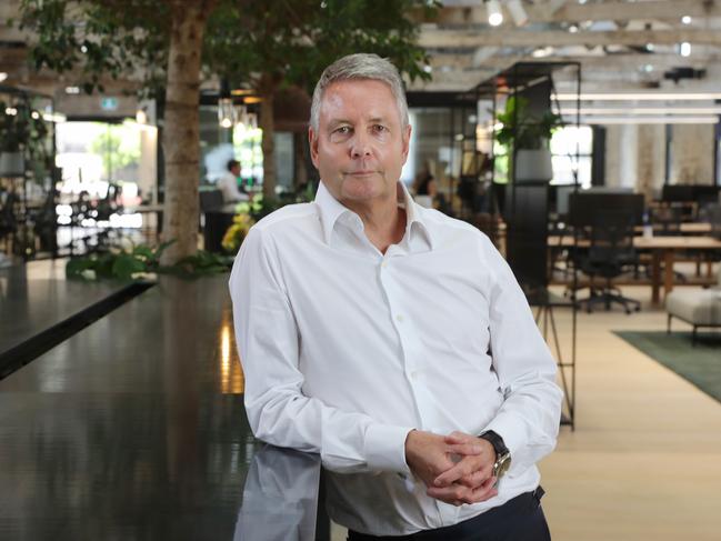 16/2/22: Greg Goodman, Head of Goodman Group ahead of the release of the company's results. John Feder/The Australian.