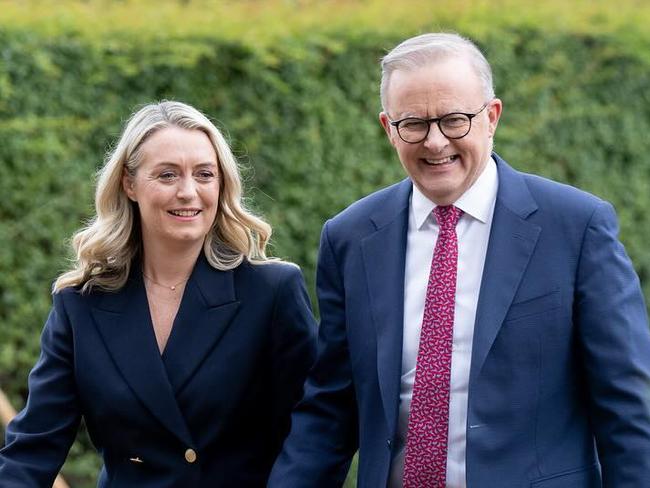 Australian Prime Minister Anthony Albanese has posted a birthday Message to his partner Jodie Haydon on Instagram. Picture: Instagram