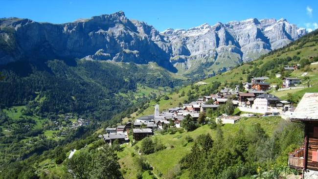 Albinen is a mountain village in the Valais, six kilometres from Leukerbad and 1300 metres above sea level. Picture: Switzerland Tourism