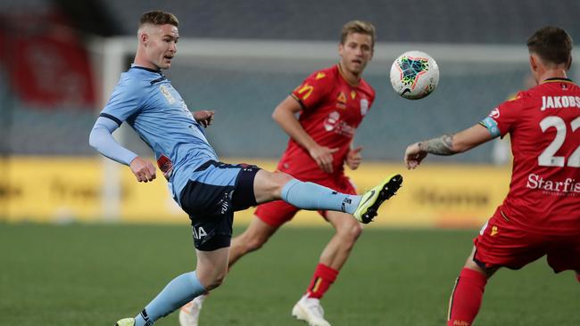 Trent Buhagiar has looked good up front for Sydney FC. Picture: Mark Metcalfe/Getty Images