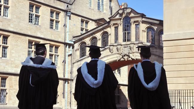 Oxford graduates have more than one reason to smile.