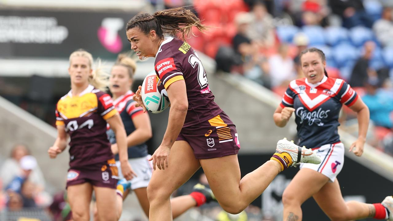 Millie Boyle has had a great season for the Broncos. Picture: Ashley Feder/Getty Images