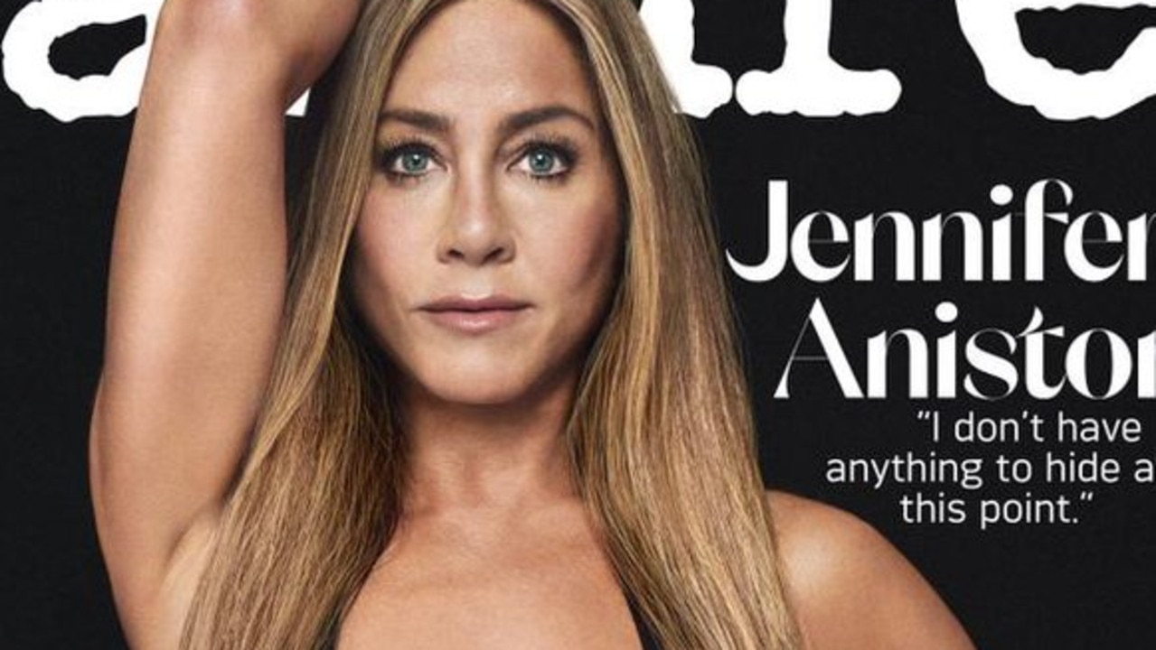 Jennifer Aniston's 'nipplekini' Allure magazine cover shoot  —  Australia's leading news site