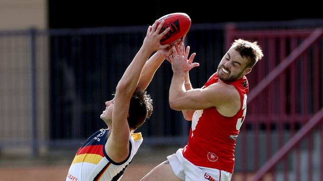 North Adelaide captain Max Thring plays his 100th game on Monday. Picture Calum Robertson