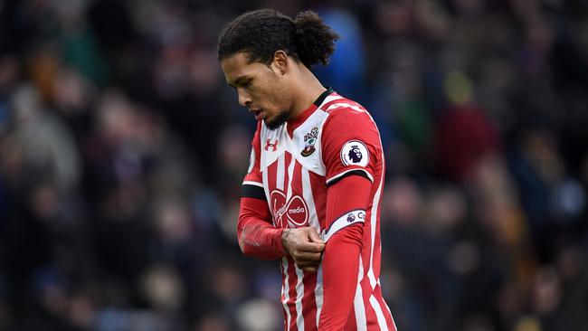 Southampton's Dutch defender Virgil van Dijk.