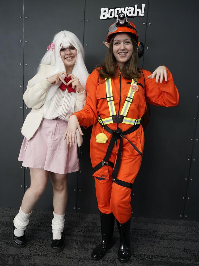 OZ Comic-Con Gallery. OZ comic at Melbourne Exhibition and Convention Centre. Kiana Hamilton and Grace Lowe. Picture: Valeriu Campan