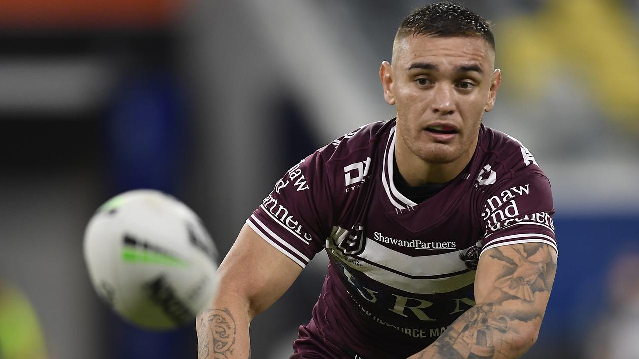 Danny Levi has played 103 NRL games for Newcastle and Manly before joining the Broncos. Picture: Ian Hitchcock/Getty Images