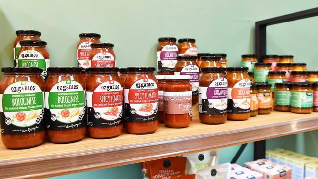 Gatherer will stock vegan meats, cheeses, dips and pantry goods including curry sauces, soups and meal kits for customers to take home for a quick dinner. Picture: Patrick Woods.