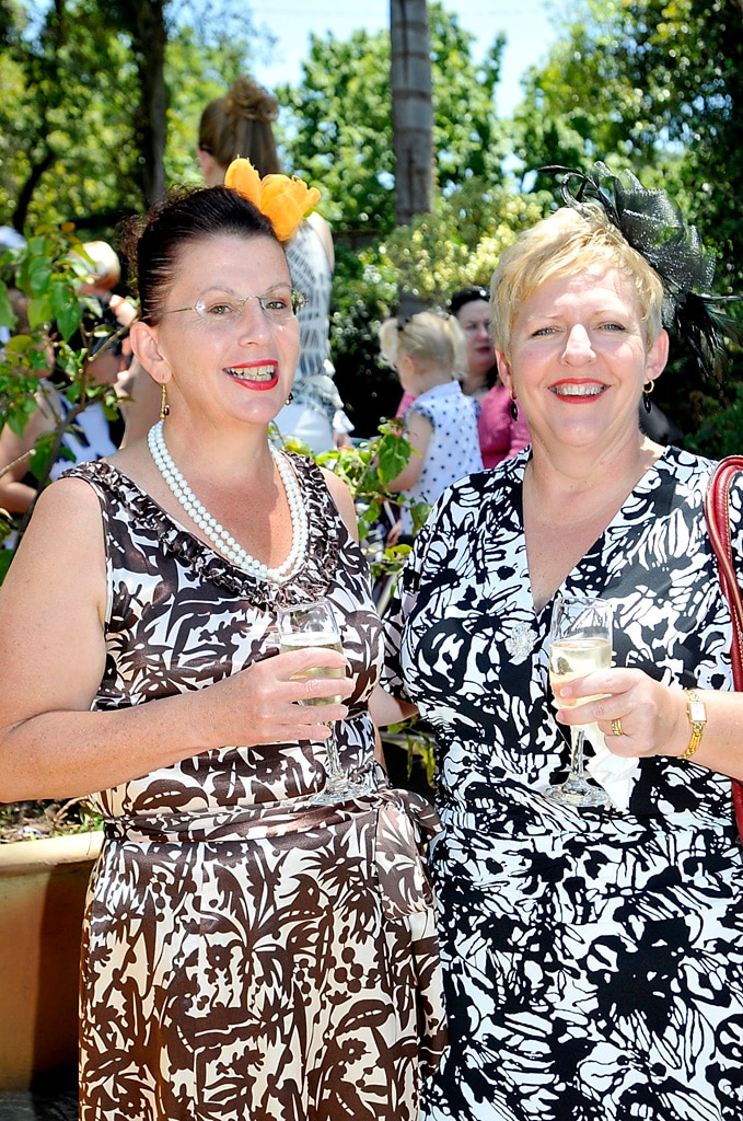 Jenny Stephens and Liz Stringer. Picture: Dave Noonan