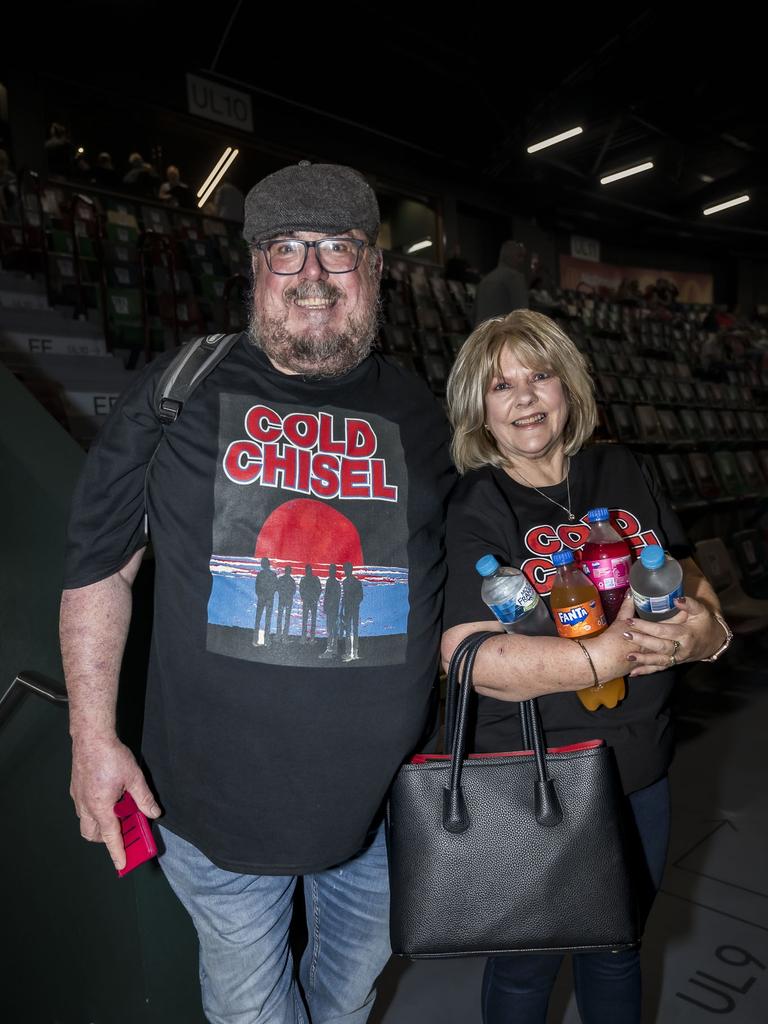 Cold Chisel The Big Five-0 tour - James Mackay and Sharon Mackay. Picture: Caroline Tan