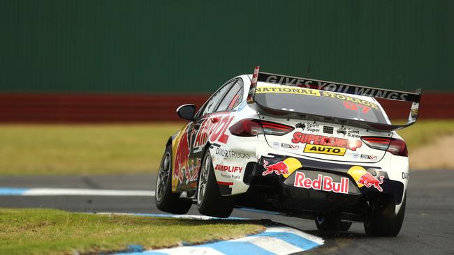 MELBOURNE, AUSTRALIA – MARCH 20: Shane van Gisbergen drives the #97 Red Bull Ampol Holden Commodore ZB during race three the Sandown SuperSprint which is part of the 2021 Supercars Championship, at Sandown International Motor Raceway on March 20, 2021 in Melbourne, Australia. (Photo by Mike Owen/Getty