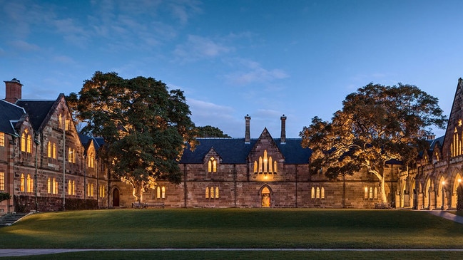 St Paul's College at the University of Sydney.