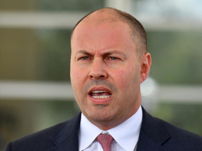 Treasurer Josh Frydenberg. Picture: AAP/Mick Tsikas