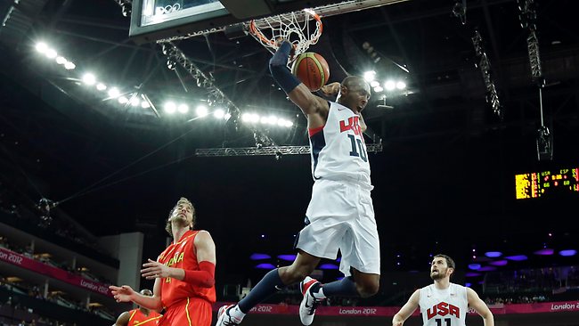 US basketballers edge gallant Spanish for gold medal | The Australian