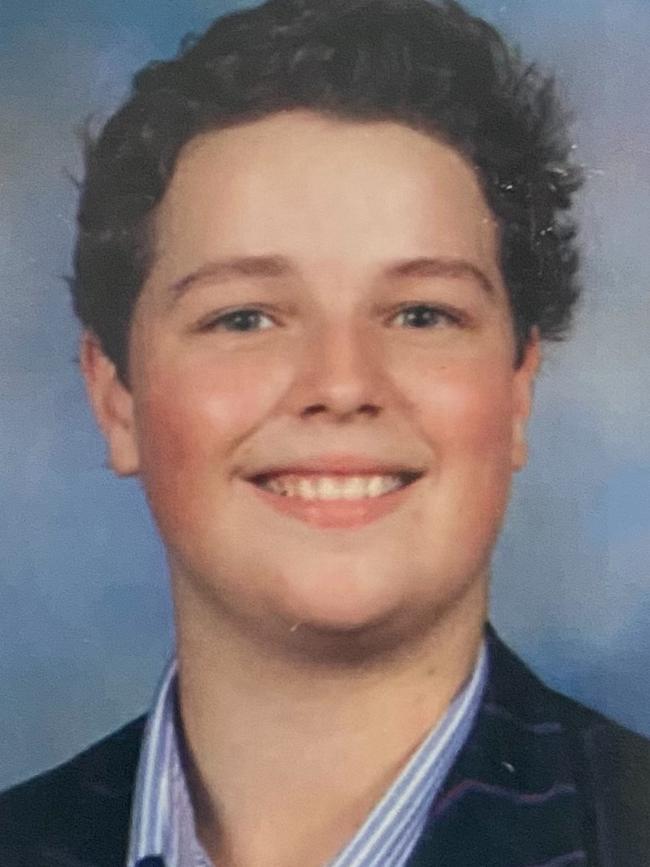 Lachlan Cook died in 2019 after he contracted gastro on a school trip in Vietnam. Picture: Supplied