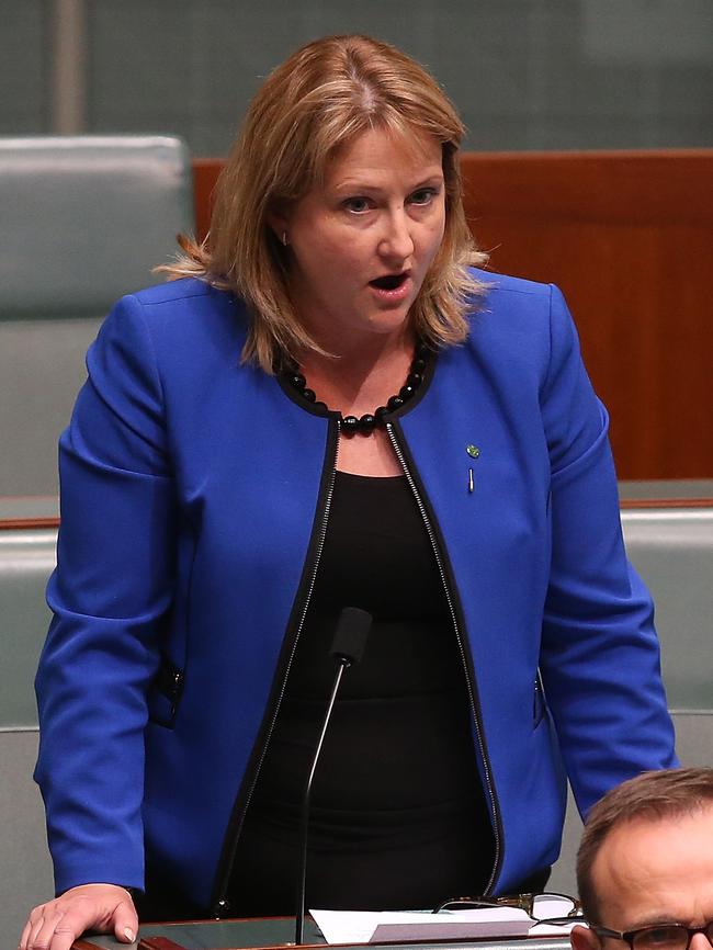 Rebekha Sharkie in the House of Reps. Picture: Kym Smith