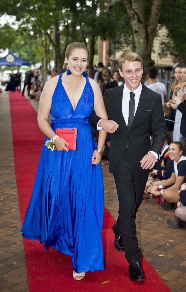 ( From left ) Georgina Mailler and Will Waugh. Picture: Nev Madsen