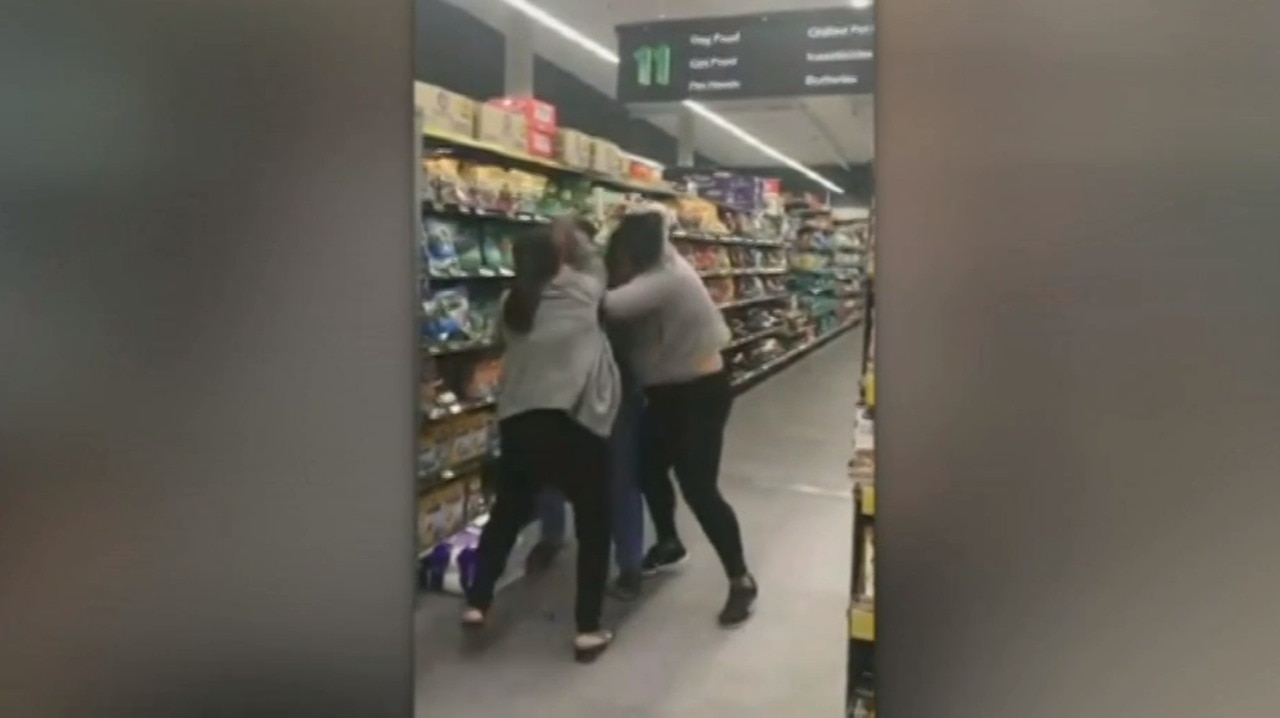 Video captures women’s brawl over toilet paper at Woolworths