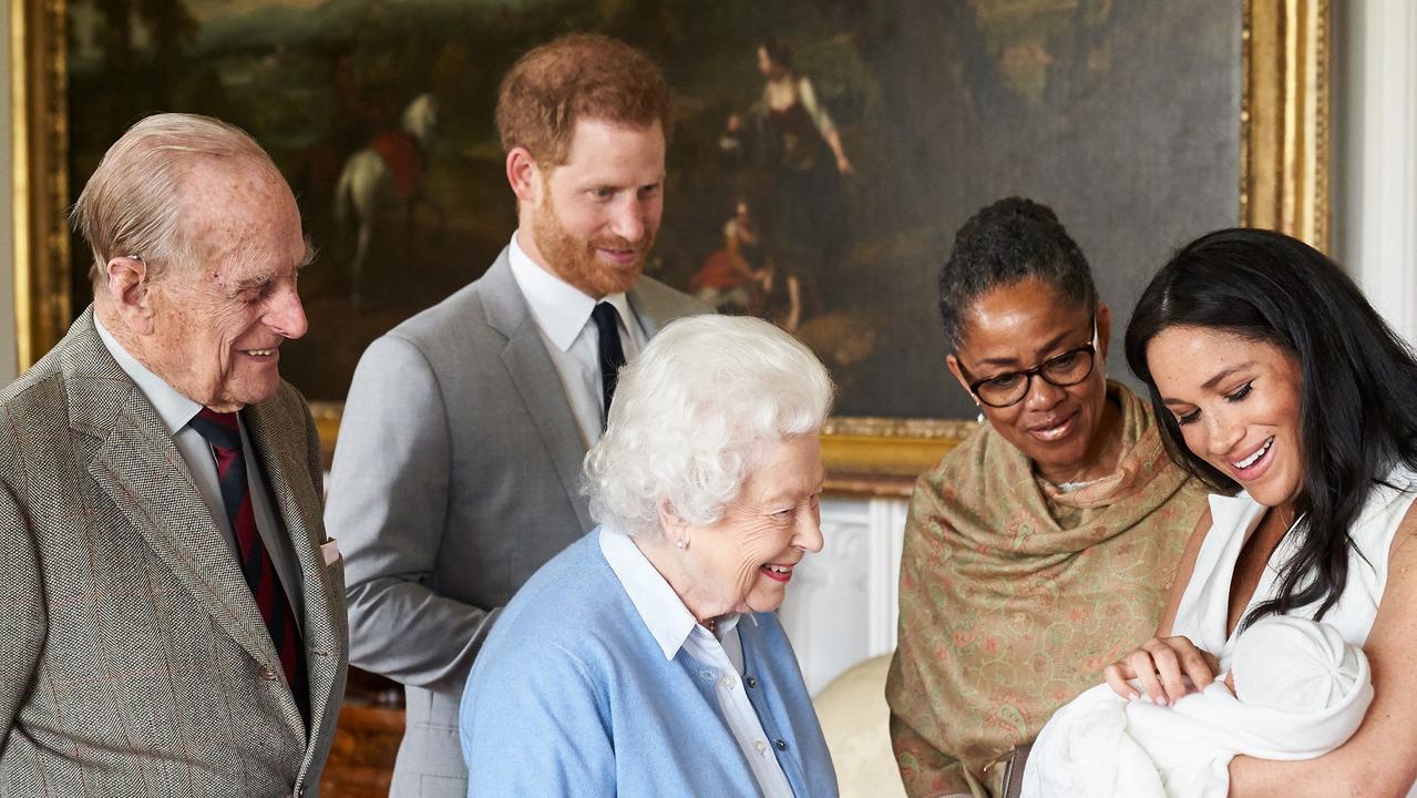 Oprah confirmed it was not Prince Philip or the Queen who had the conversation with Prince Harry about the colour of Archie’s skin. Picture: Chris Allerton/Sussex Royal via Getty Images