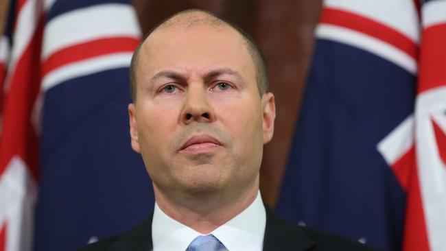 Treasurer Josh Frydenberg is hopeful all states will get behind axing the GST on tampons. Picture: AAP/David Crosling