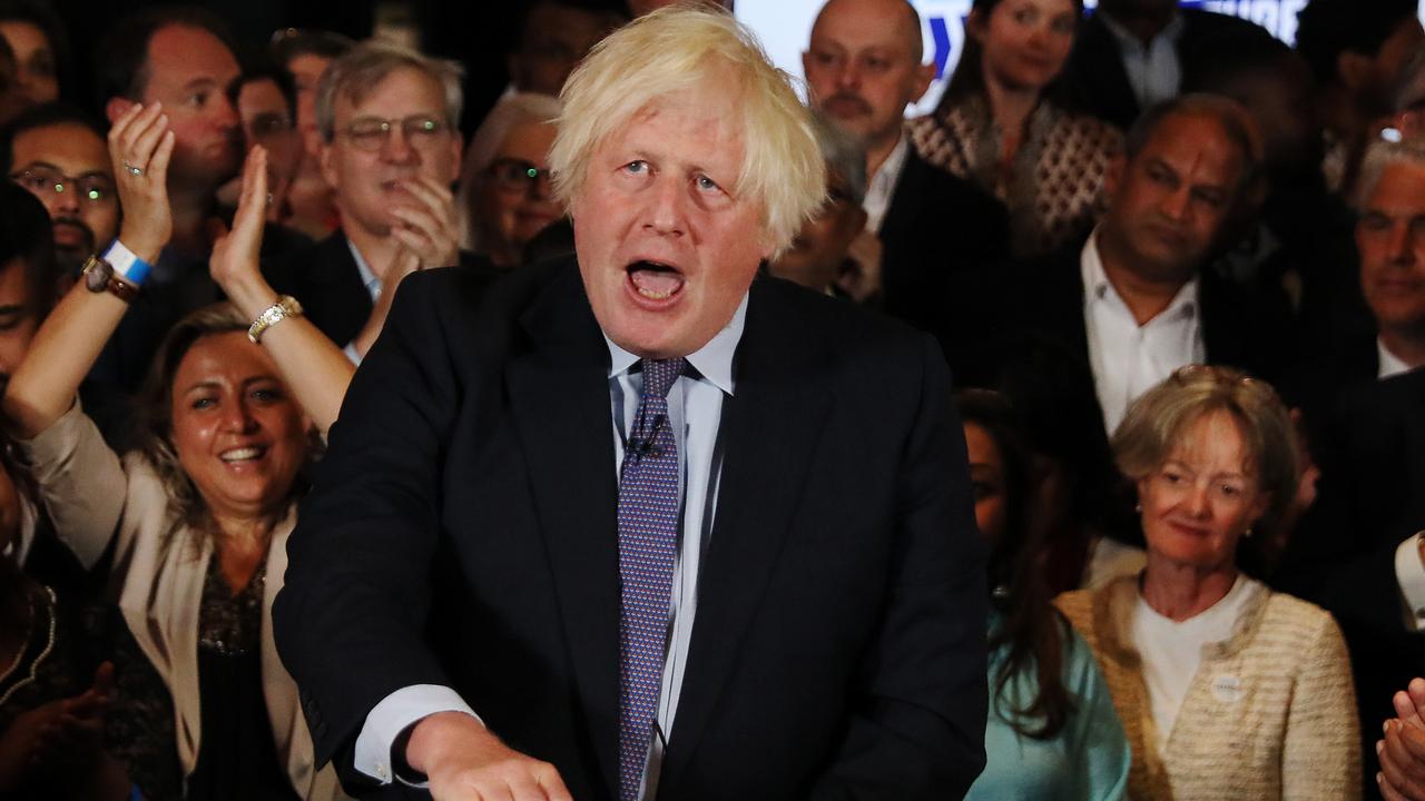 He’s back! Boris joins Tory campaign trail at 11th hour