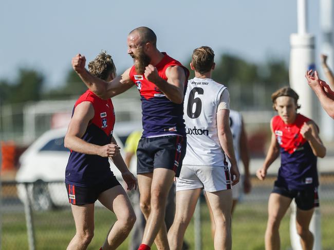 MPNFL Div 1: Mt Eliza v Bonbeach. Daniel Gormley (Mt Eliza). Picture: Valeriu Campan