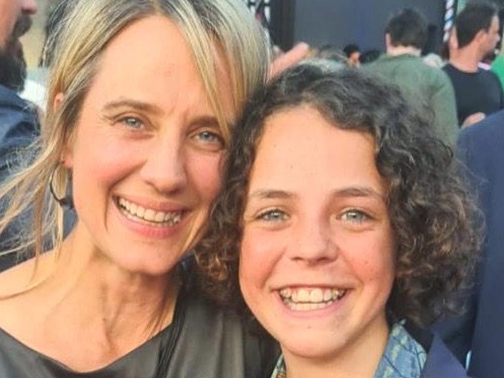 Actor Felix Cameron with drama teacher Nadia Townsend. he thanked Nadia after accepting his Logie Picture: Supplied