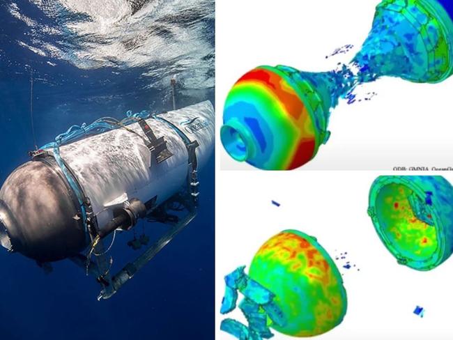 The Titan simulation. Picture: Supplied