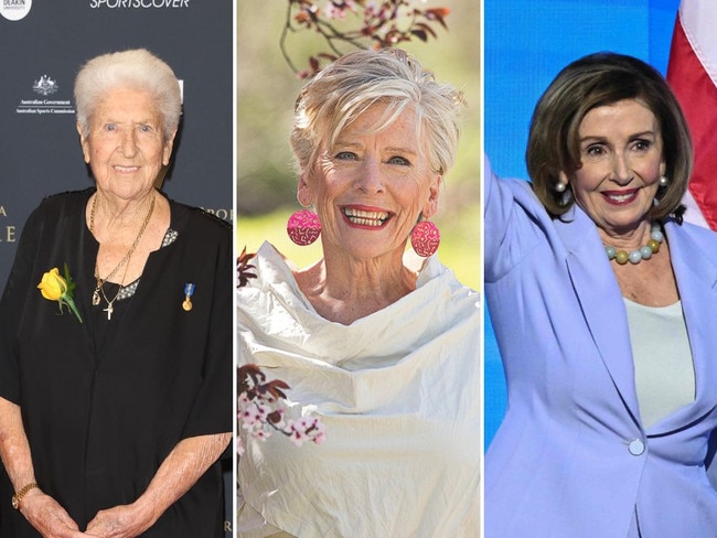 Dawn Fraser, Maggie Beer and Nancy Pelosi have all fallen badly.